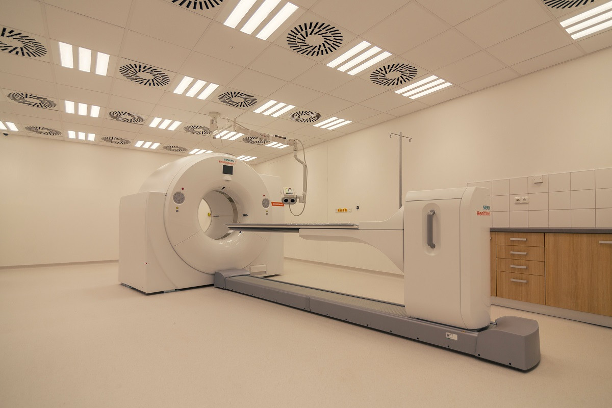 PET/CT workplace, Pardubice Regional Hospital 