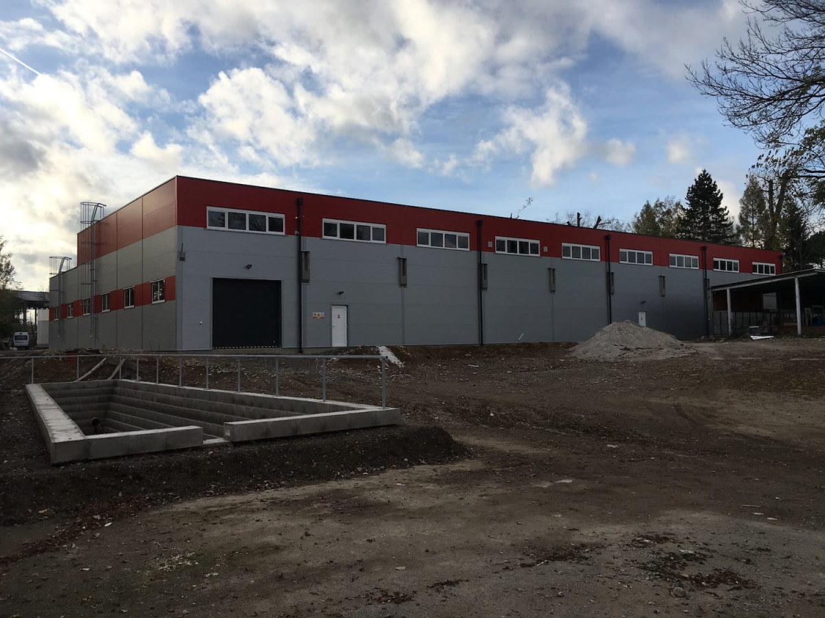 New production hall for Avaps s.r.o. completed