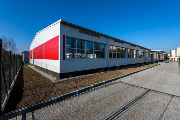 New warehouse for Secondary school of Civil Engineering in Plzeň was finished