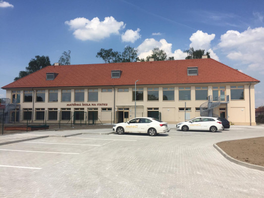 Výstavba mateřská školy v Drahelčicích dokončena